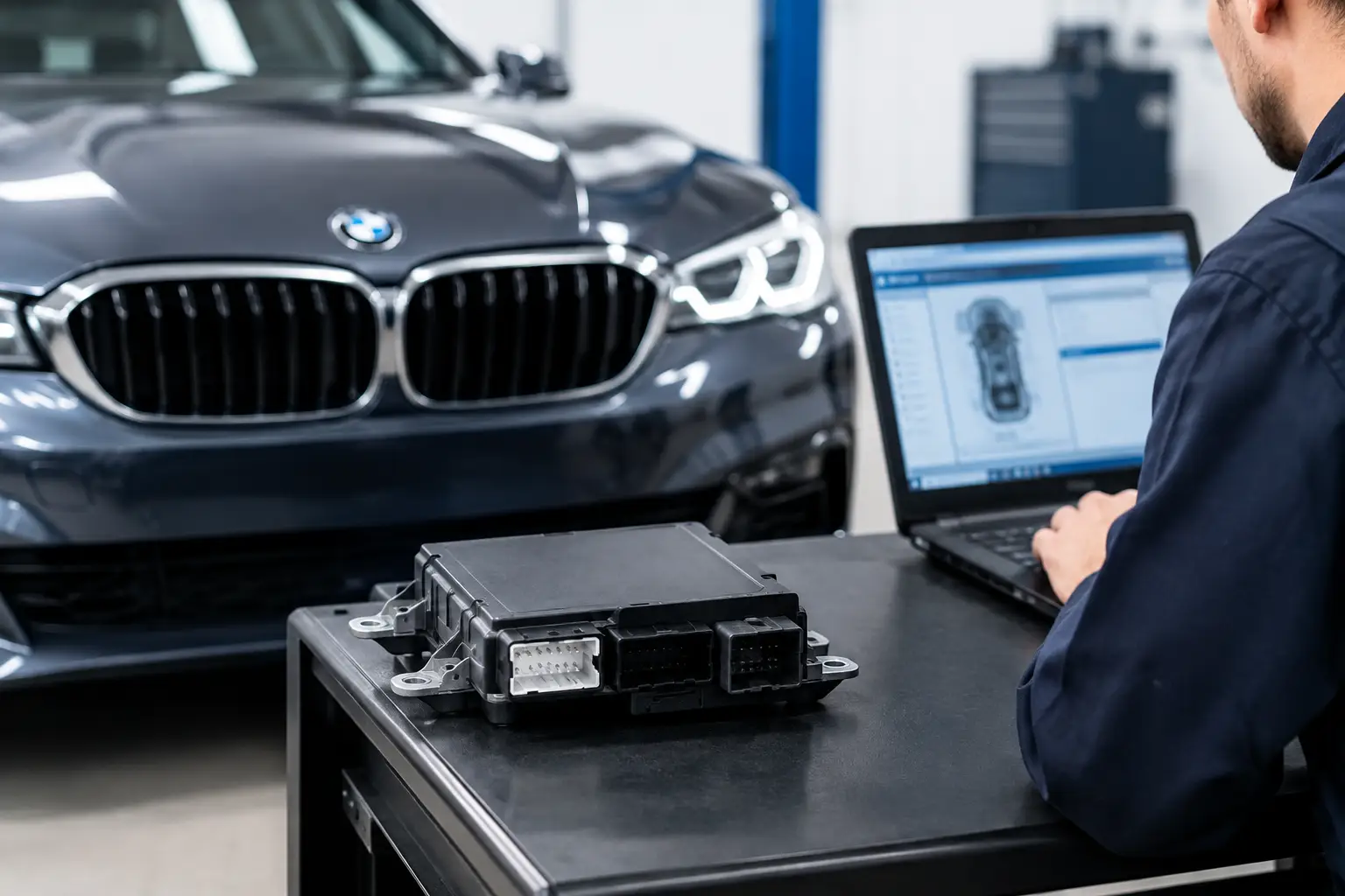 Exemple de panne FRM BMW : symptômes et solutions