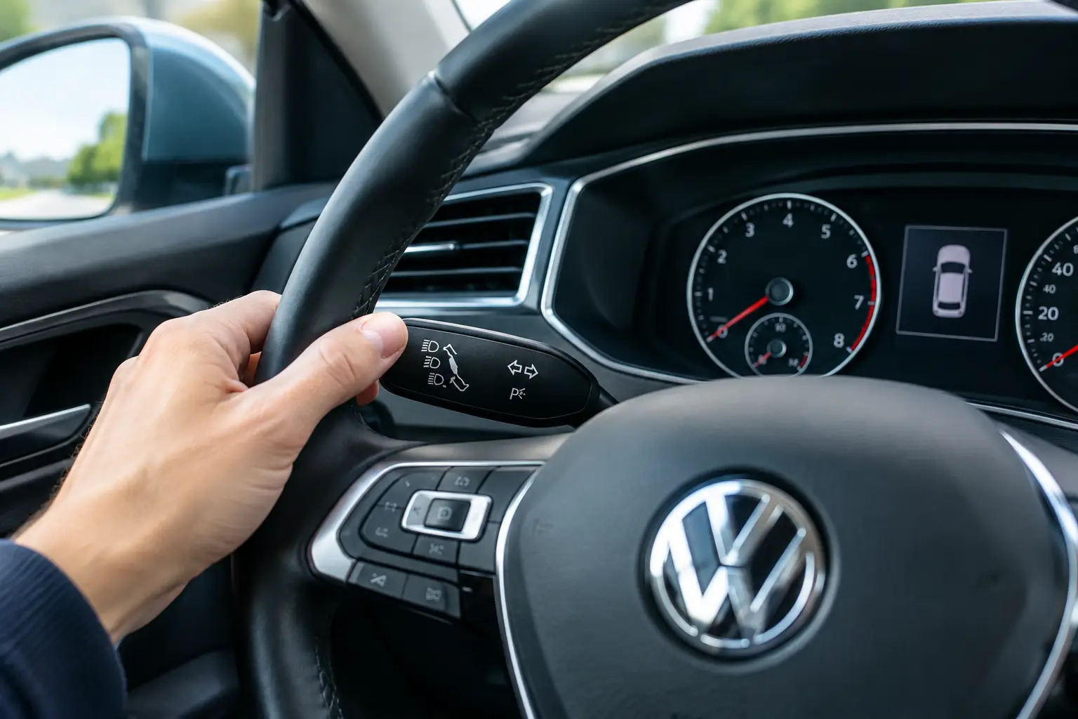 Configurer les clignotants confort Volkswagen